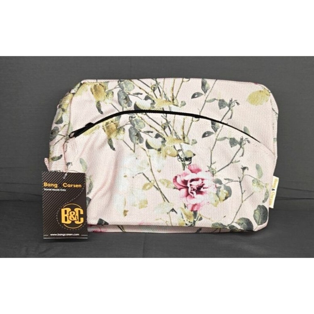 NWT Bang & Carsen Large Makeup Bag Spring Roses